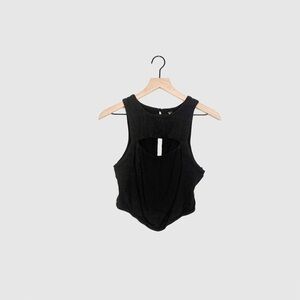 FP Black Sleeveless Women's Top